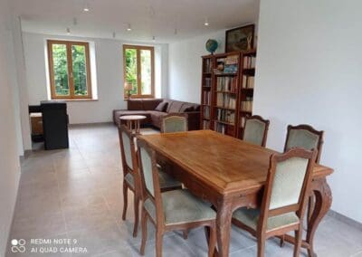 La salle à manger Chez Hubert