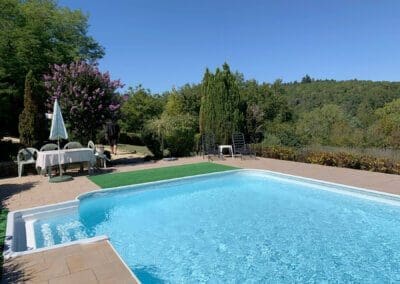 Piscine de notre maison dans le Périgor