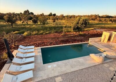 Piscine à la Villa Altamura