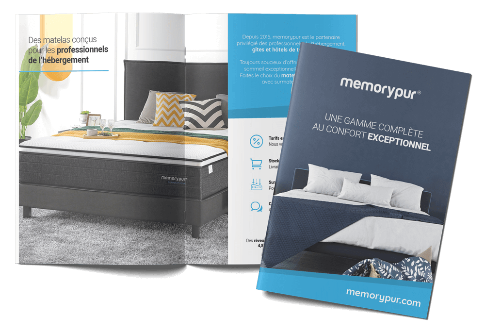 Brochure B2B matelas memorypur